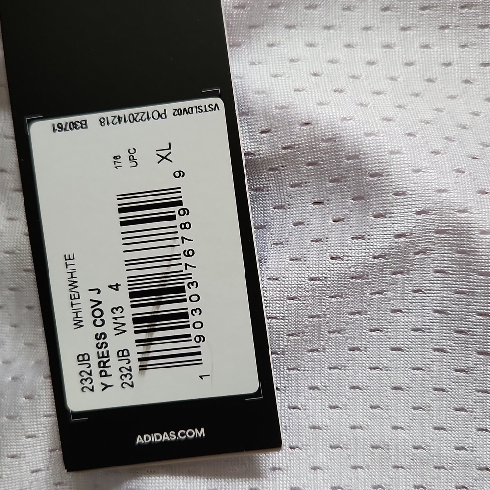 adidas, Football Jersey, Youth XL - Picture 3 of 9